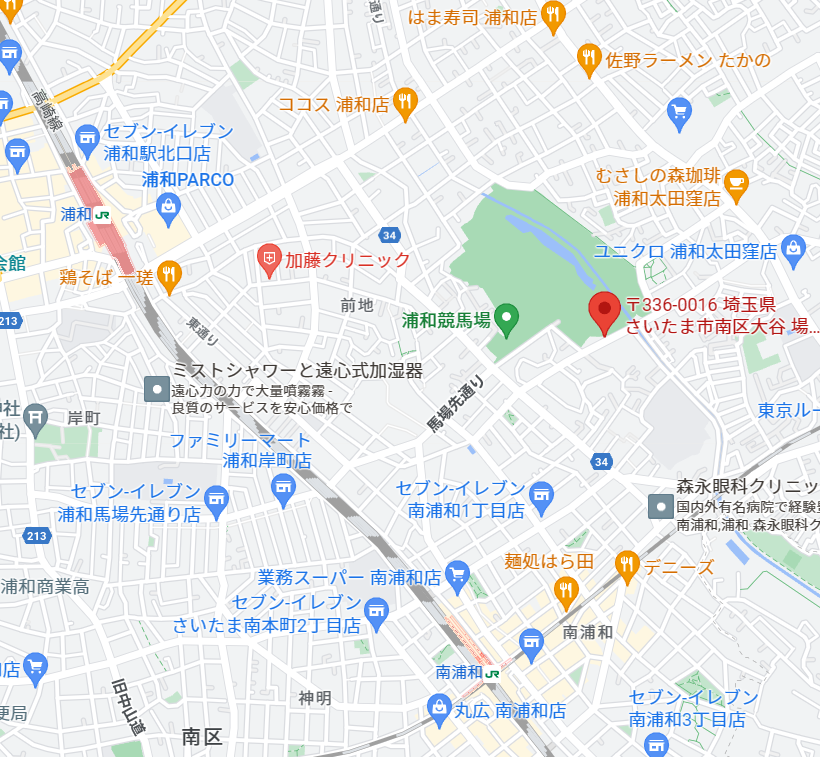 大谷場　地図